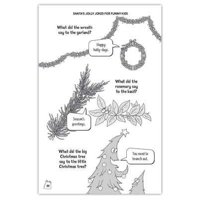 Santa's Jolly Jokes for Funny Kids image number 2