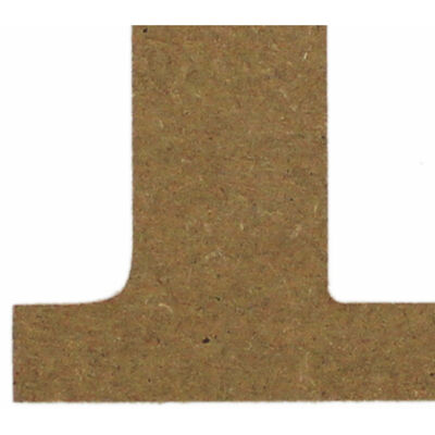 Small MDF Letter L image number 2