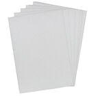 Crafters Companion Glitter Card 10 Sheet Pack - Pale Silver image number 2
