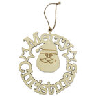 Wooden Hanging Merry Christmas Sign image number 1