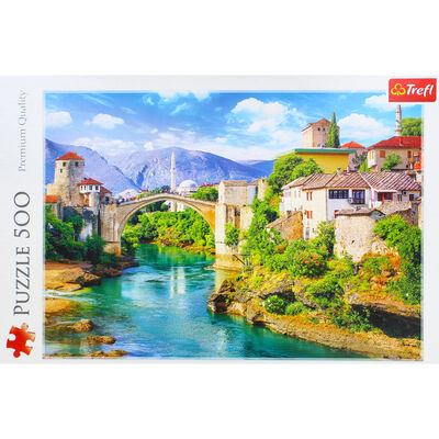 Old Bridge in Mostar 500 Piece Jigsaw Puzzle image number 2