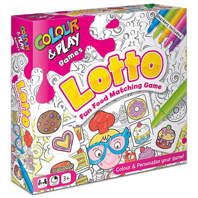 Colour & Play Lotto Fun Food Matching Game image number 1