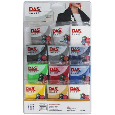 Das Modelling Clay Primary Colour Collection - Set of 12 image number 1