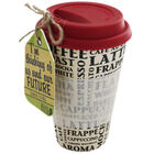 Coffee Print Travel Mug image number 1