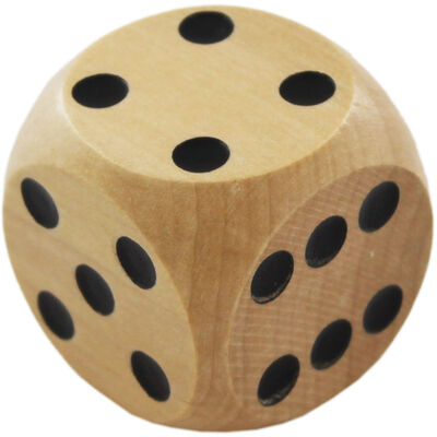Wooden Dice image number 1
