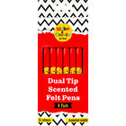Dual Tip Scented Felt Pens - 8 Pack image number 1
