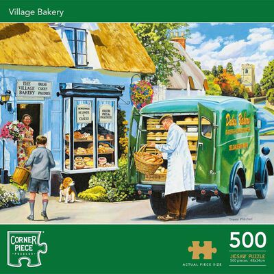 Village Bakery 500 Piece Jigsaw Puzzle image number 1