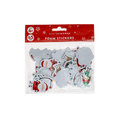 Christmas Character Foam Stickers image number 1
