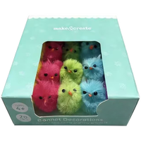 Fluffy Mini Chick Bonnet Decorations