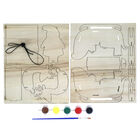 Paint Your Own Wooden Sleigh image number 3