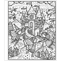 Winter Wonderland Magic Painting Book