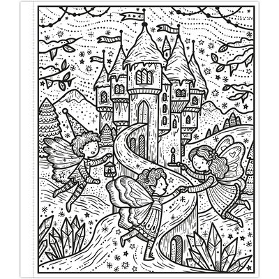 Winter Wonderland Magic Painting Book image number 2