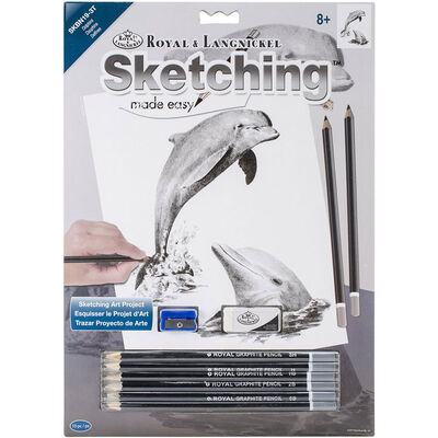 Dolphins Sketching Made Easy Set image number 1