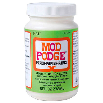 Mod Podge Paper Gloss: 8oz image number 1
