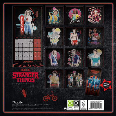 Official Stranger Things 2022 Square Calendar image number 3
