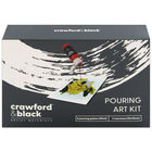 Crawford & Black Paint Pouring Art Kit image number 1