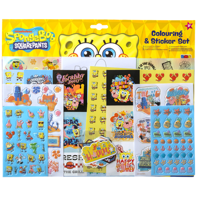 SpongeBob Sticker Sheet image number 1