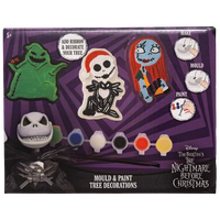 Nightmare Before Christmas Mould & Paint Tree Decorations