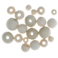 Wooden Beads: Pack of 20