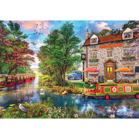 The Riverside Inn 1000 Piece Jigsaw Puzzle