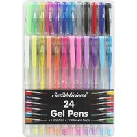 Scribblicious Gel Pens - Pack Of 24