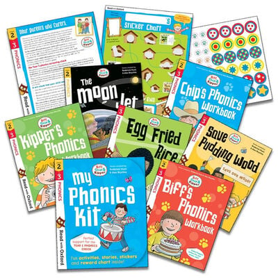 Read with Oxford: Stages 2-3: Biff, Chip and Kipper: My Phonics Kit image number 2