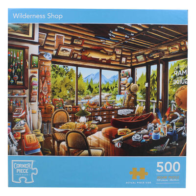 Wilderness Shop 500 Piece Jigsaw Puzzle image number 1