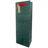 Christmas Holly Jolly Bottle Bag