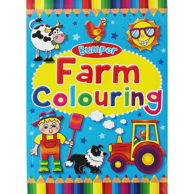 Bumper Farm Colouring Book By Brown Watson |The Works