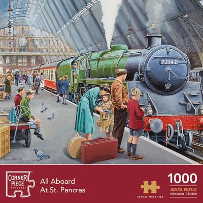 St Pancras 1000 Piece Jigsaw Puzzle image number 1