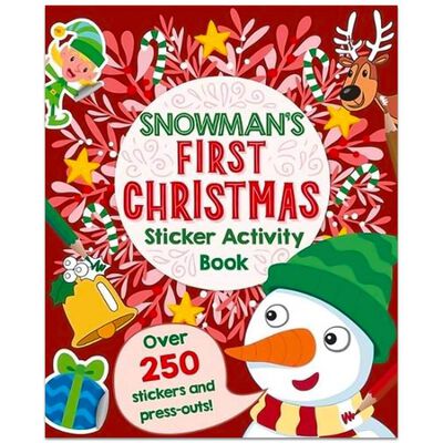 Snowman's First Christmas Sticker Activity Book image number 1