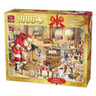 Santas Workshop 1000 Piece Jigsaw Puzzle image number 1