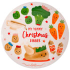 My Yummy Christmas Dinner Porcelain Plate image number 2