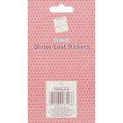 Glitter Leaf Stickers - 12 Pack image number 3