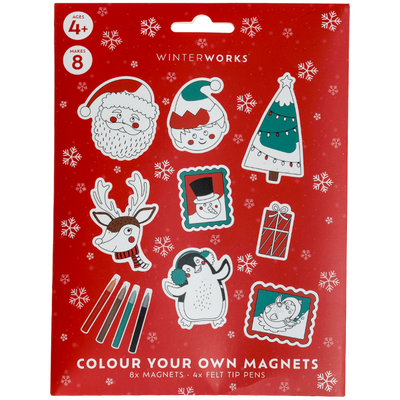 Colour Your Own Christmas Magnets Bundle image number 2