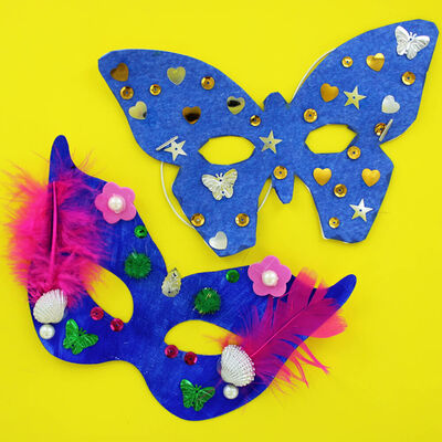 Butterfly Paper Mask: Pack of 2 image number 3