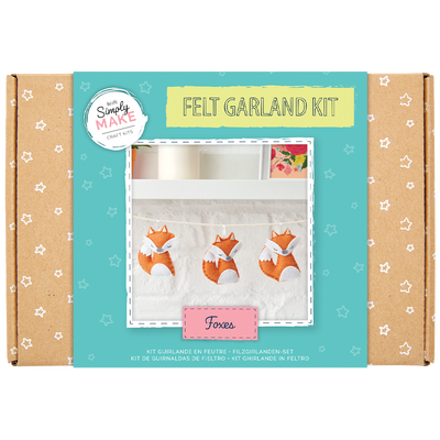 Simply Make: Fox Garland Felt Kit image number 1