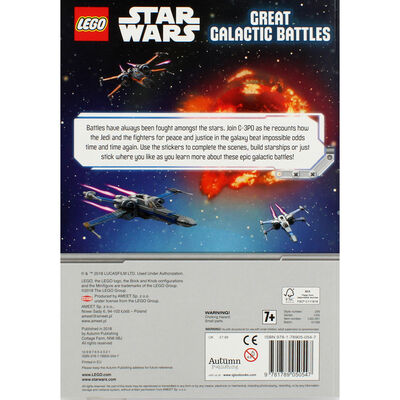LEGO Star Wars: Great Galactic Battles Sticker Book image number 4