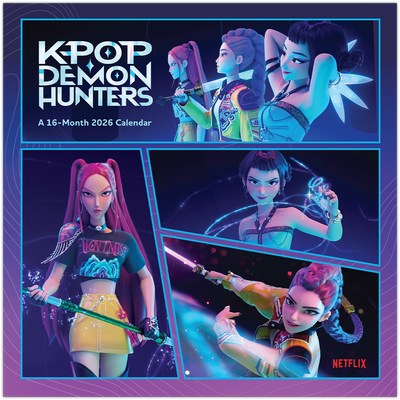 K Pop Demon Hunters Calendar 2026 image number 1