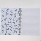 B5 Wiro Bow Pattern Notebook image number 3