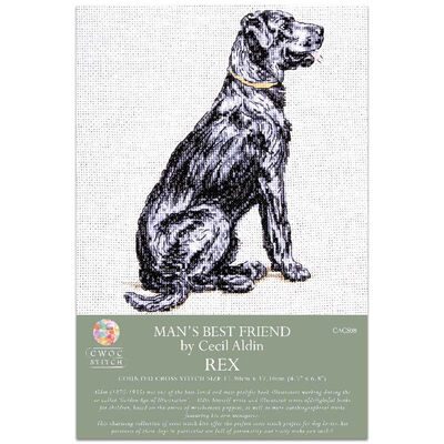 Man&rsquo;s Best Friend Cross Stitch Kit: Rex image number 1