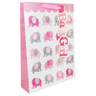 Pink Baby Girl Extra Large Gift Bag image number 1