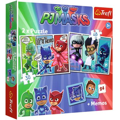 PJ Masks Night Warriors 2-in-1 Jigsaw Puzzle image number 1
