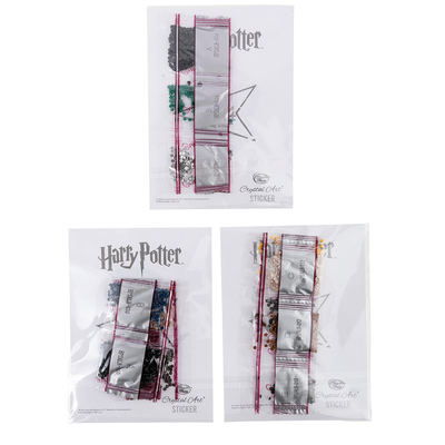 Harry Potter Crystal Art Sticker Pack Set image number 4