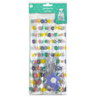 Easter Flower Cello Treat Bags: Pack of 10 image number 1