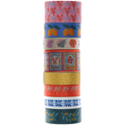 Bella Vita Washi Tape: Pack of 8 image number 1