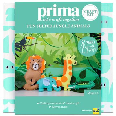 Prima Make Your Own Jungle Animals Bundle image number 3