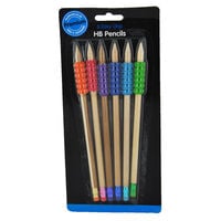 Easy Grip HB Pencils - Pack Of 6