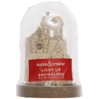 Christmas Light Up Wooden Snowglobe image number 3