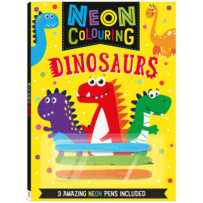 Neon Colouring: Dinosaurs image number 1